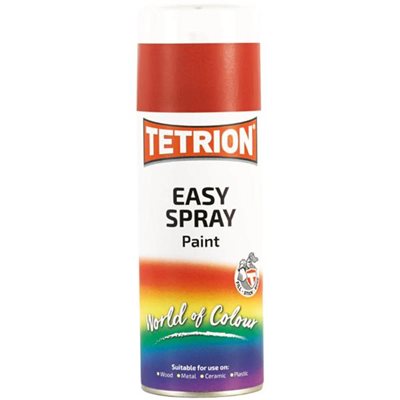 Carplan Ασταρι Σε Σπρευ Κοκκινο Οξειδωμενο Tetrion Easy Spray Red Oxide Primer Πολλαπλων Χρησεων 400ml CP-ERO406