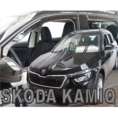 Heko Skoda Kamiq 5d 2019+ Σετ Ανεμοθραυστες Αυτοκινητου Απο Ευκαμπτο Φιμε Πλαστικο Heko - 4 Τεμ. ΑΝΕΜ.SET28355