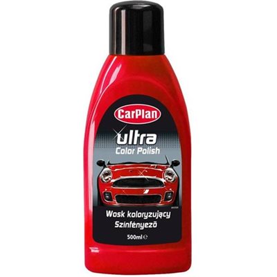 Γυαλιστικο Υγρο Ultra Για Κοκκινο Χρωμα Carplan Ultra Color Polish Red 500ml