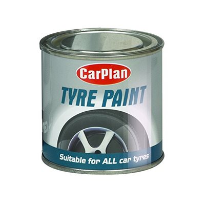 Βαφή Ελαστικών Tyre Paint 250ml CarPlan CP-TPT250