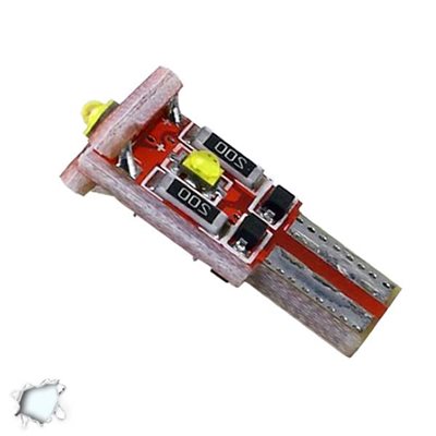 Λαμπτήρας LED T10 Can Bus με 3 CREE LED 12v 6000k GloboStar 40173