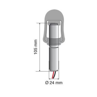 Lampa Βάση Στήριξης Φάρου Fix-1 105mm L7300.8