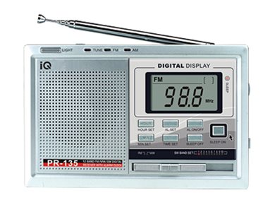 Ψηφιακό Ραδιόφωνο με Ξυπνητήρι IQ PR-135
