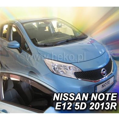 Heko Nissan Note E12 5d 2013+ Ζευγαρι Ανεμοθραυστες Απο Ευκαμπτο Φιμε Πλαστικο Heko - 2 Τεμ. ΑΝΕΜ.24283
