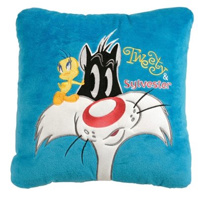 Μαξιλαράκι Αυτοκινήτου Tweety & Sylvester Lampa L5330.6 Γαλάζιο