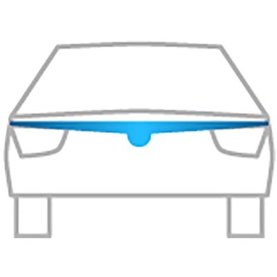 Heko Audi A6 1997-2003 Ανεμοθραυστης Καπω Αυτοκινητου Απο Ευκαμπτο Φιμε Πλαστικο Heko - 1 Τεμ. ΑΝΕΜ.F.02116