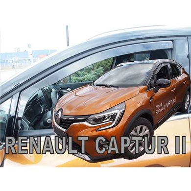 Heko Renault Captur 5d 2019+ Ζευγαρι Ανεμοθραυστες Απο Ευκαμπτο Φιμε Πλαστικο Heko - 2 Τεμ. ΑΝΕΜ.27012