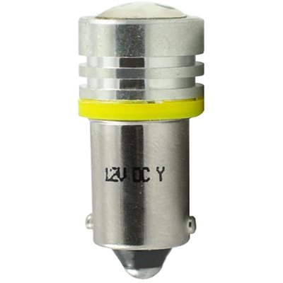 T4W 12V 1W Ba9S Μινιόν Led 1xHp Κίτρινο 1τμχ M-Tech L016Y/MT