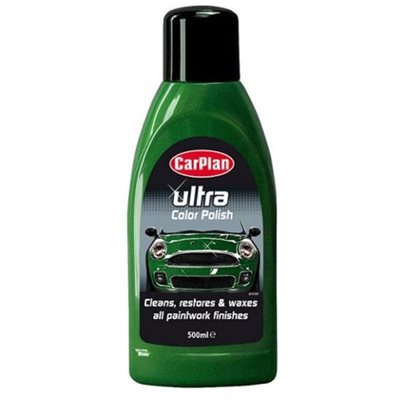 Γυαλιστικο Υγρο Ultra Για Πρασινο Χρωμα Carplan Ultra Color Polish Green 500ml