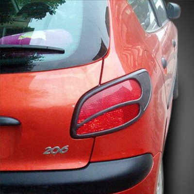 Φρυδάκια Φαναριών Μάσκα Πίσω Peugeot 206 Motordrome ΦΡ.PE.0056