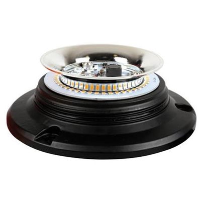 Φάρος RL-6 12V/24V 45Led Βιδωτός Πορτοκαλί Στρογγυλός 150x58mm Lampa L7299.0
