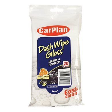 Πανάκια για Πλαστικά Εσωτερικού Χώρου Dash Wipe Gloss CarPlan CP-GDW020 20τμχ