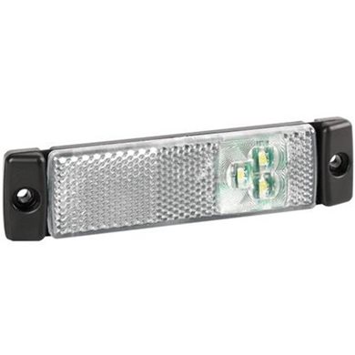 Lampa Φως Θεσεως Φορτηγου 24v 3led Λευκο 130x30mm 1τεμ. L9791.4