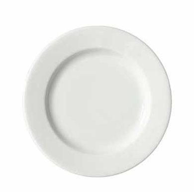 Πιάτο Πορσελάνης Στρογγυλό Λευκό Φετας 15cm Home&Style 239194478 Σετ 8τμχ